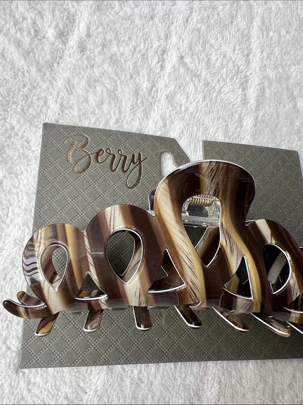 Berry Hair Claw Clips